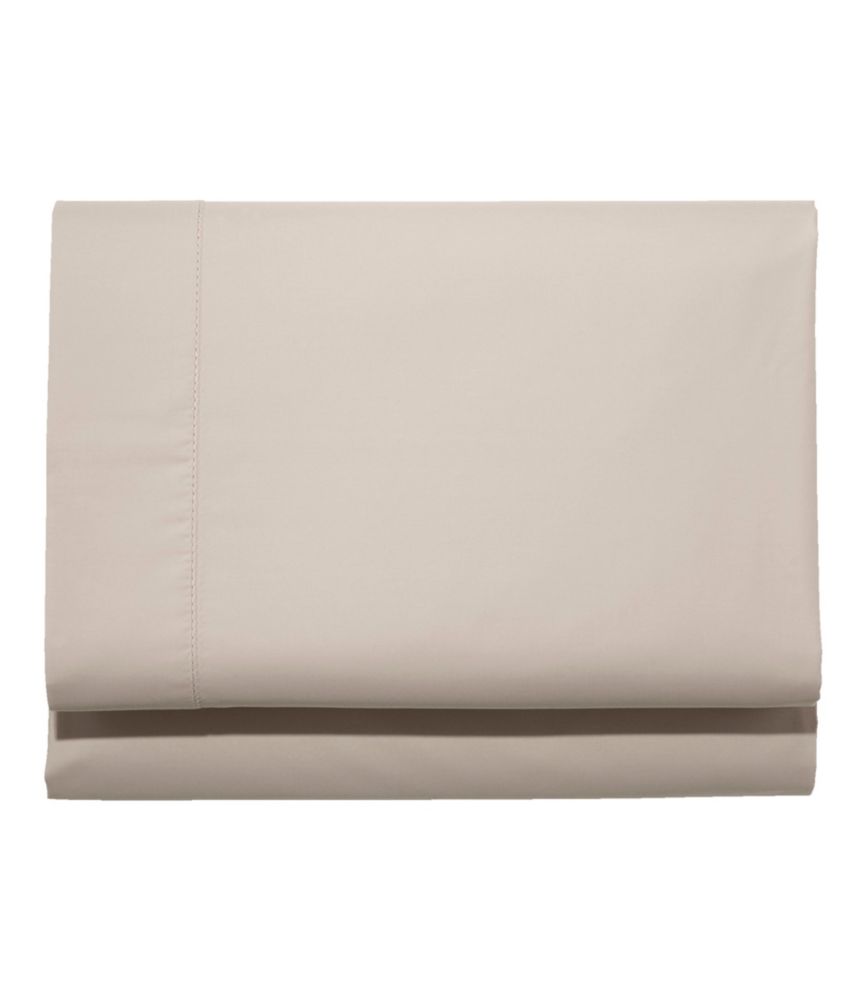 280-Thread-Count Pima Cotton Percale Sheet, Flat - US 6156