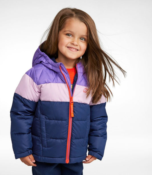 Infants' and Toddlers' Bean's Down Jacket, Colorblock - US 0348