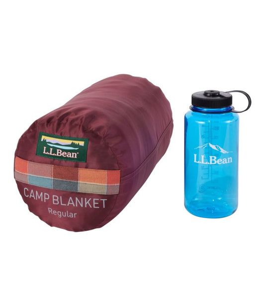 L.L.Bean Flannel Camp Blanket - US 7937