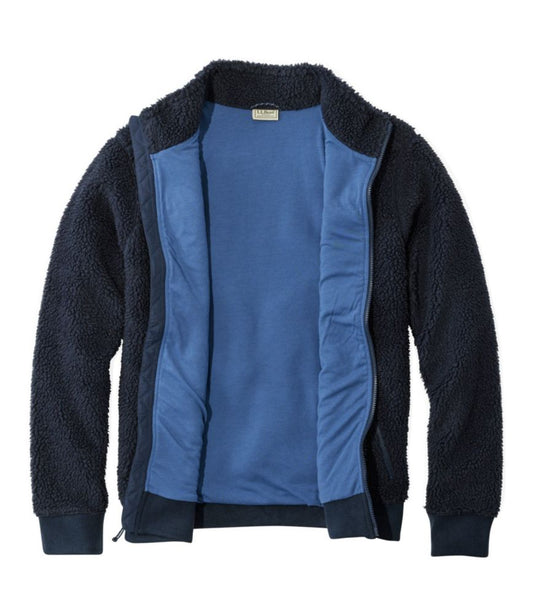 Men's Bean's Sherpa Fleece Jacket - US 3592