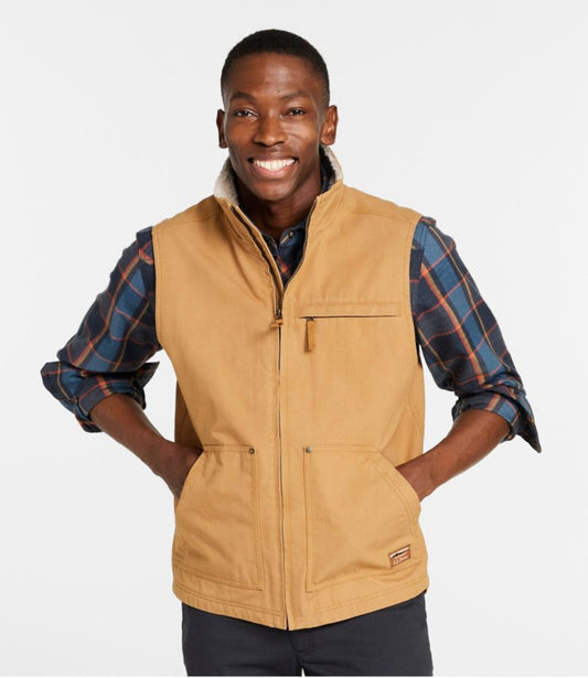 Men's Bean's Insulated Utility Vest - US 8686