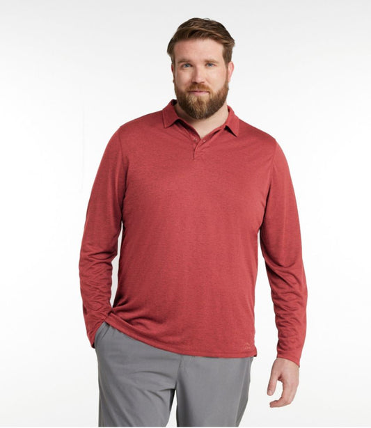 Men's Ultralight Adventure Polo, Long-Sleeve - US 1592
