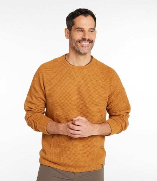 Men's Ridgeknit Pullover, Crewneck - US 9351