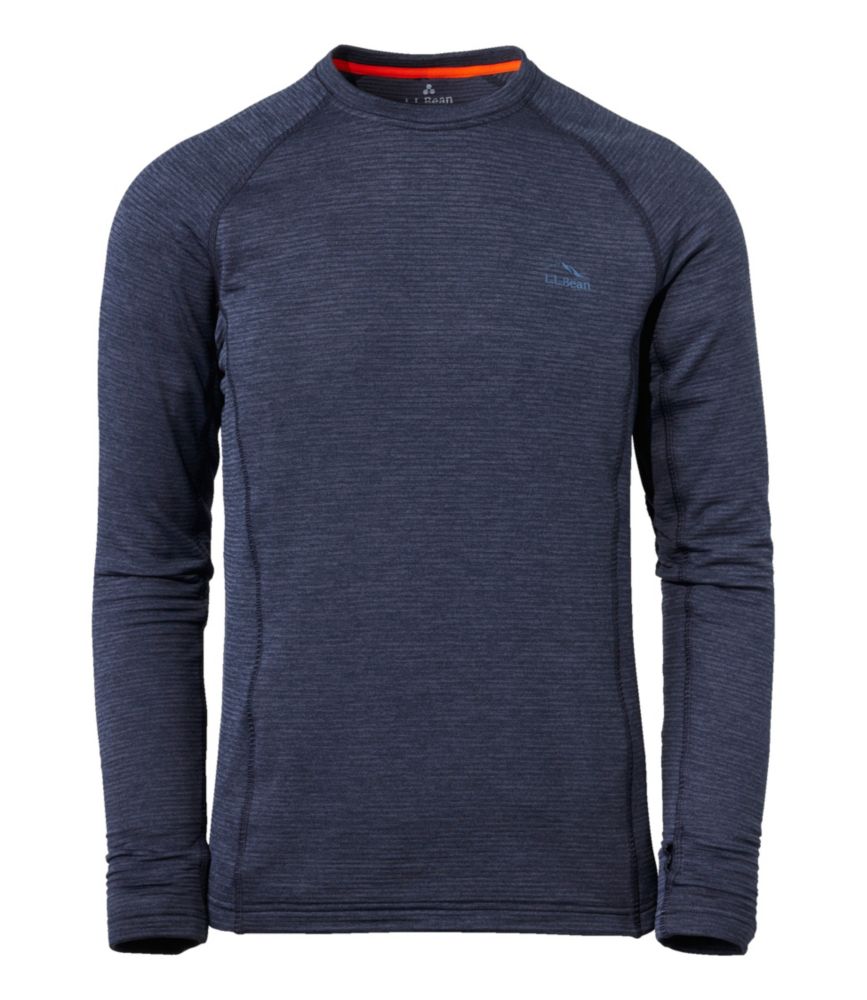 Men's L.L.Bean Midweight Base Layer Crew Top - US 7977