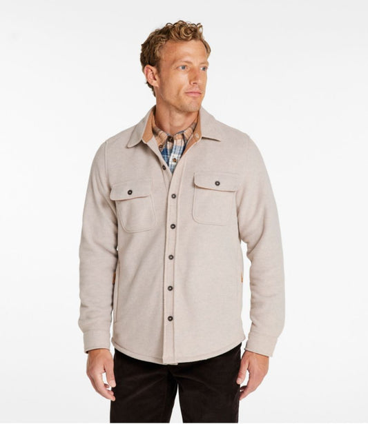 Men's Bean's Mariner Fleece Shirt - US 4211