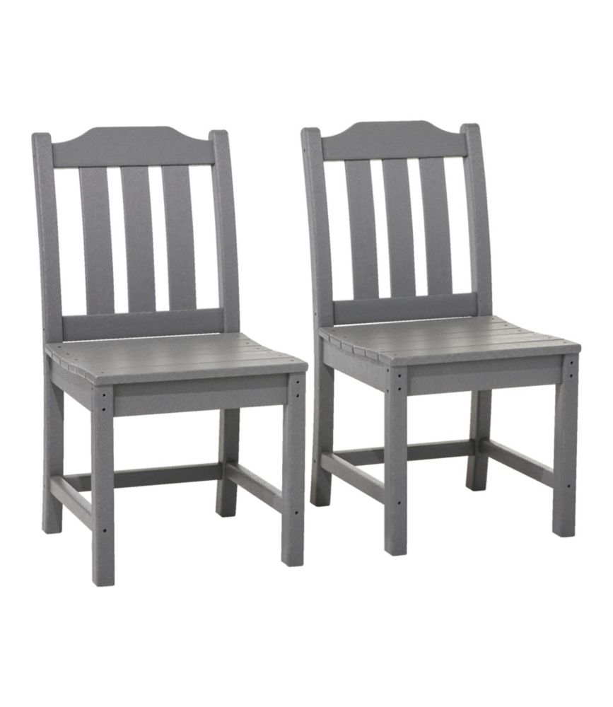 All-Weather Armless Chair, Set of Two - US 2221