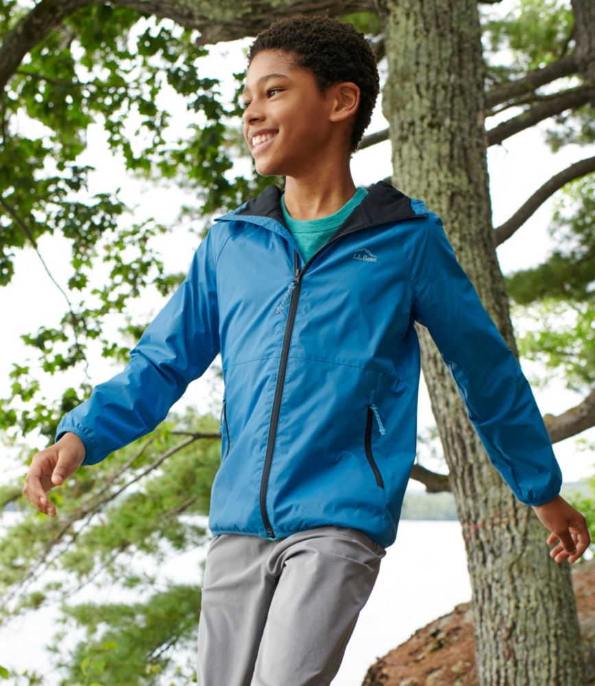Kids' Wind and Rain Jacket, Lined - US 1109