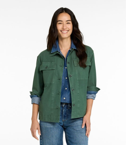 Women's Sunwashed Lightweight Utility Jacket - US 9502