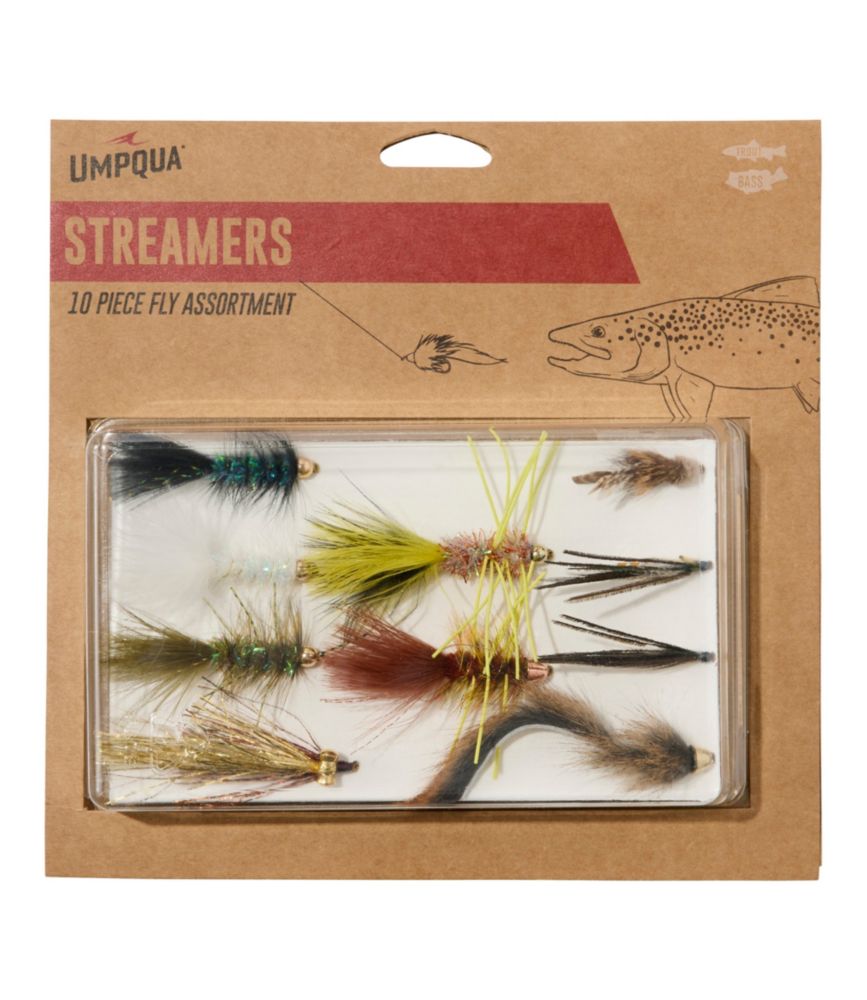 Umpqua Streamer Fly Assortment, 10 flies - US 8439