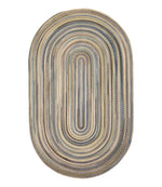 L.L.Bean Braided Wool Rug, Oval - US 3129