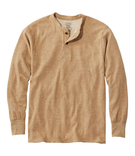 Men's Two-Layer River Driver's Shirt®, Traditional Fit Henley - US 9561
