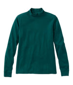 Women's L.L.Bean Interlock Mock-Turtleneck, Long-Sleeve - US 9330