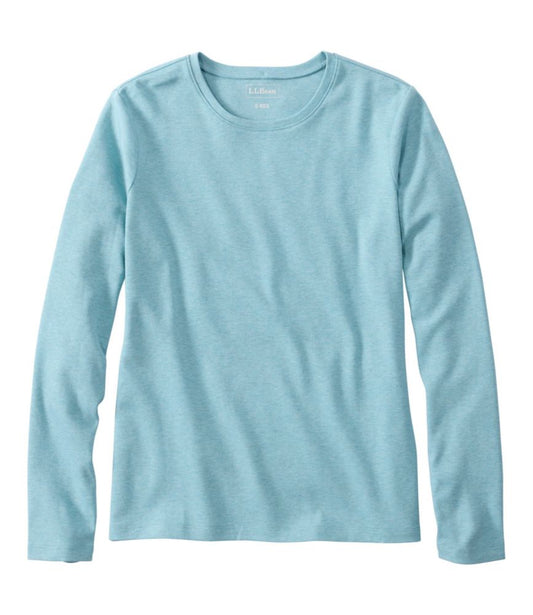 Women's L.L.Bean Tee, Long-Sleeve Crewneck - US 0658