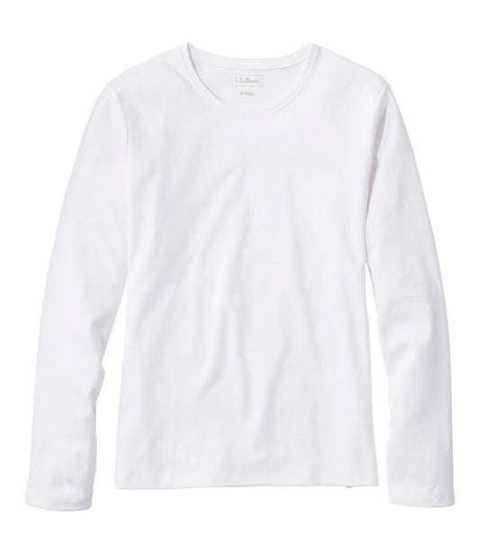 Women's L.L.Bean Tee, Long-Sleeve Crewneck - US 5750