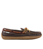 Men's Handsewn Slippers, Flannel-Lined - US 8769