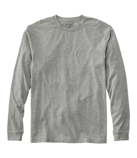 Men's Carefree Unshrinkable Tee, Traditional Fit, Long-Sleeve - US 6322