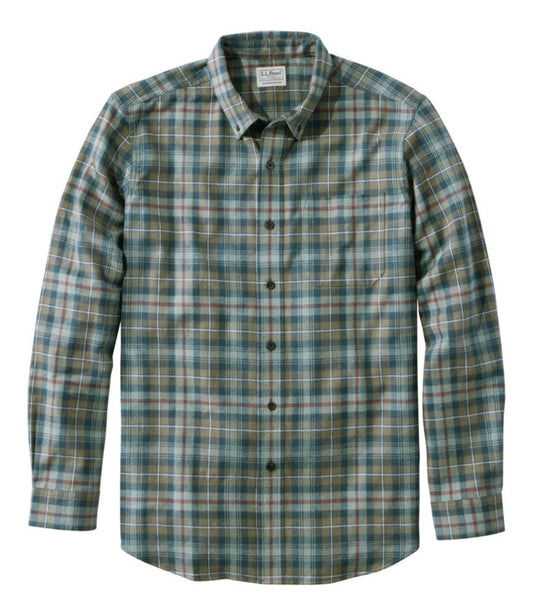 Men's Scotch Plaid Flannel Shirt, Traditional Fit - US 0716