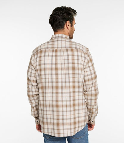 Men's Scotch Plaid Flannel Shirt, Traditional Fit - US 7869