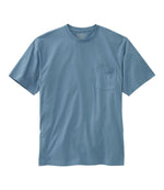 Men's Carefree Unshrinkable Tee with Pocket, Traditional Fit - US 2075