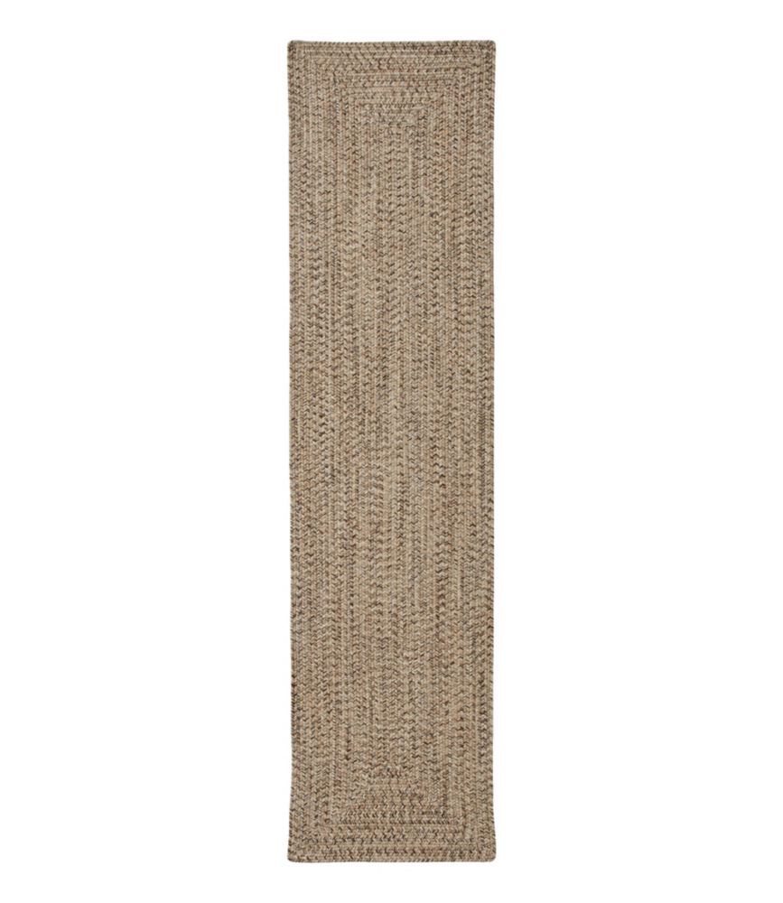 All-Weather Braided Runner, Concentric Pattern Rectangular - US 9626