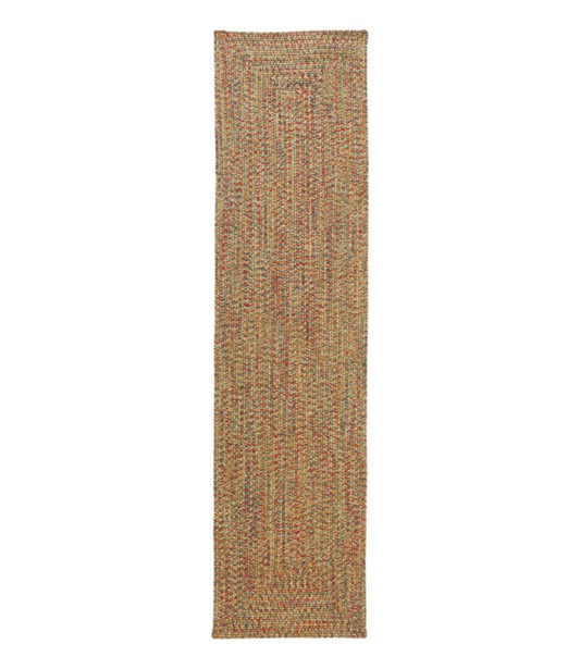 All-Weather Braided Runner, Concentric Pattern Rectangular - US 9408