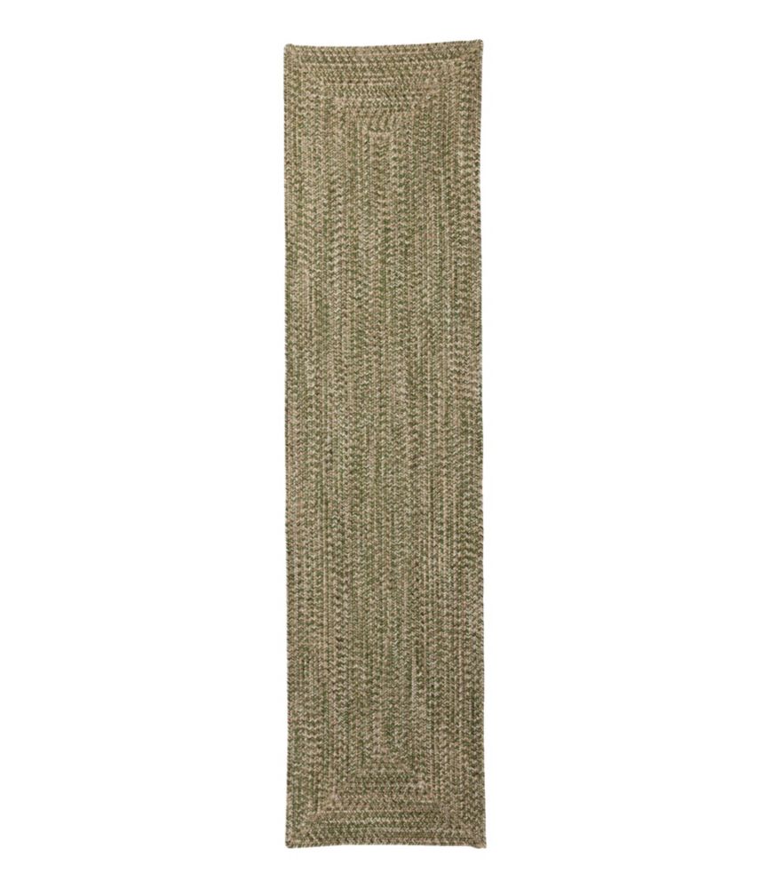 All-Weather Braided Runner, Concentric Pattern Rectangular - US 7224