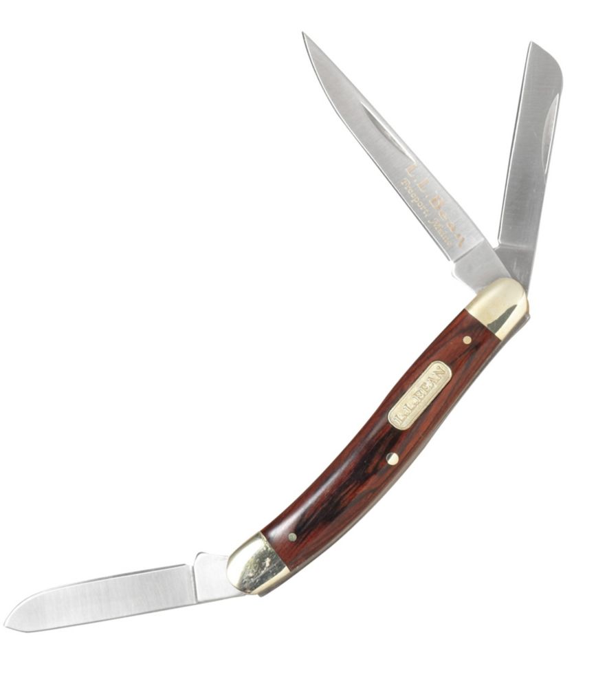 Double L® Pocket Knife, Three Blade - US 0659
