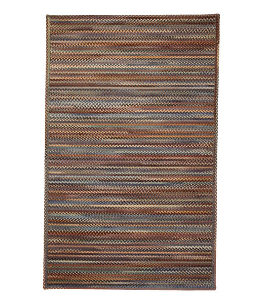 L.L.Bean Braided Wool Rug, Horizontal Braid - US 3972
