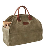 Waxed-Canvas Log Carrier - US 2250