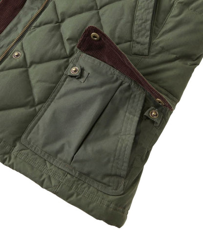 Women's L.L.Bean Upcountry Waxed Cotton Down Vest - US 7169
