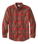 Men's Scotch Plaid Flannel Shirt, Slightly Fitted - US 1610