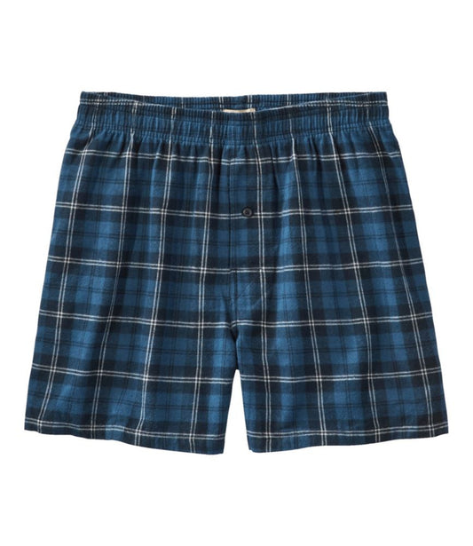 Men's Scotch Plaid Flannel Boxers - US 1777