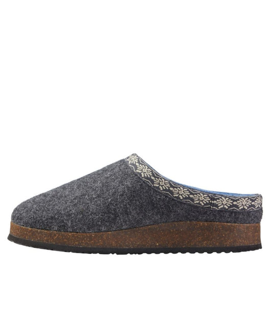 Women's L.L.Bean Wool Slipper Clog - US 9492