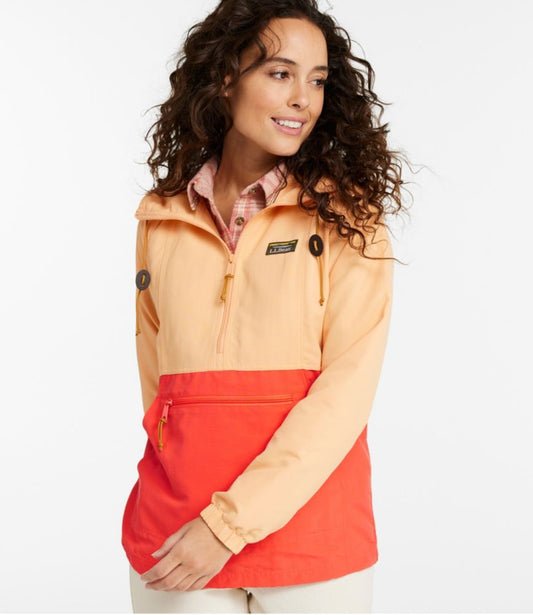 Women's Mountain Classic Anorak, Colorblock - US 9882