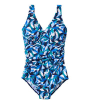 Darkest Navy Painted Leaves