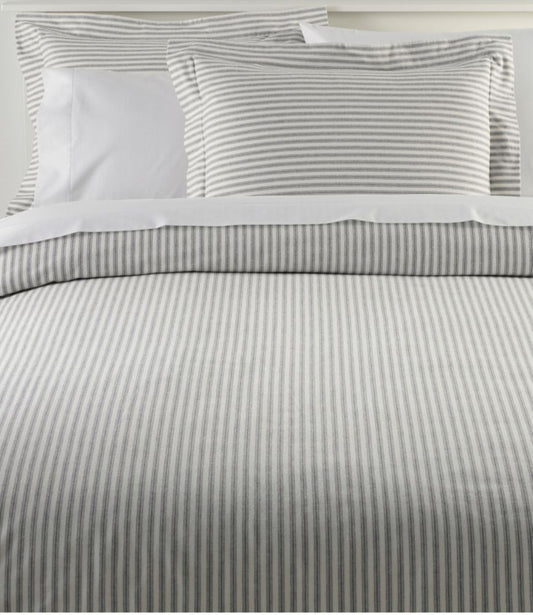Ultrasoft Comfort Flannel Comforter Cover Collection, Stripe - US 1162