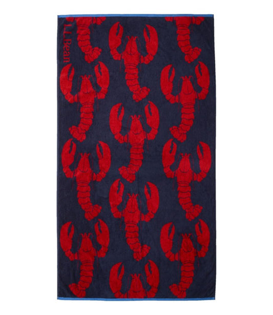 Seaside Beach Towel, Lobsters - US 0593