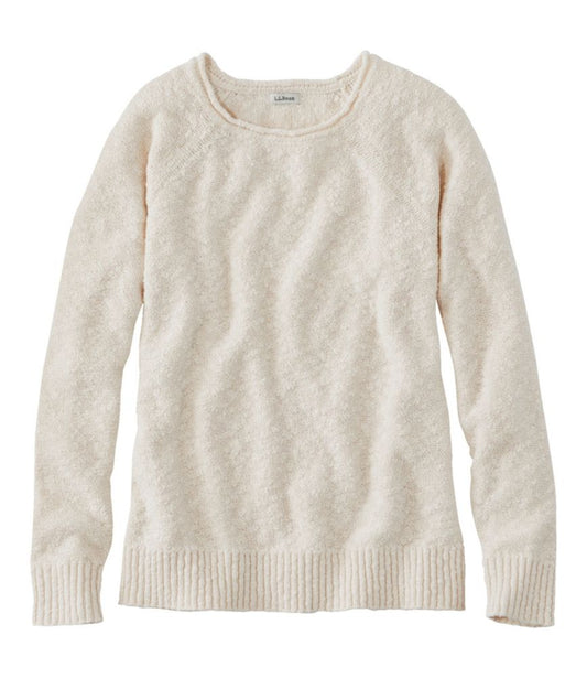 Women's Midweight Cotton Slub Rollneck Pullover - US 1443