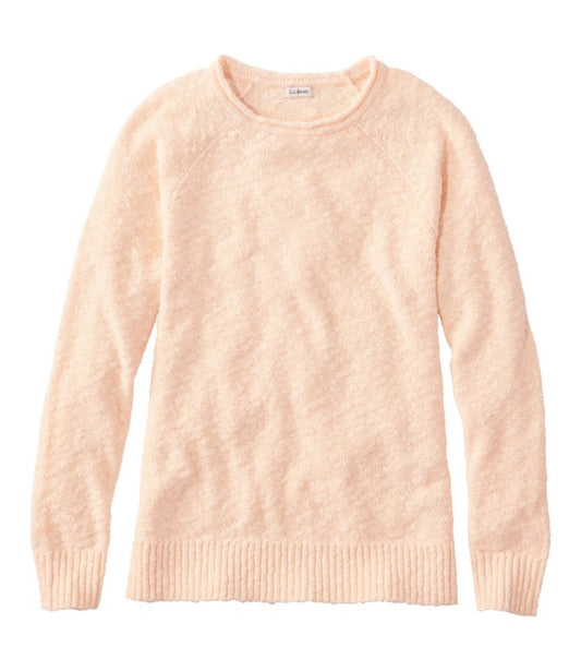 Women's Midweight Cotton Slub Rollneck Pullover - US 9644