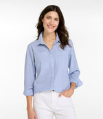 Women's Vacationland Seersucker Shirt, Long-Sleeve - US 6835