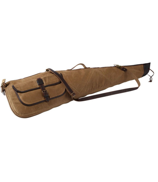 Double L Waxed-Cotton Shotgun Case - US 5355