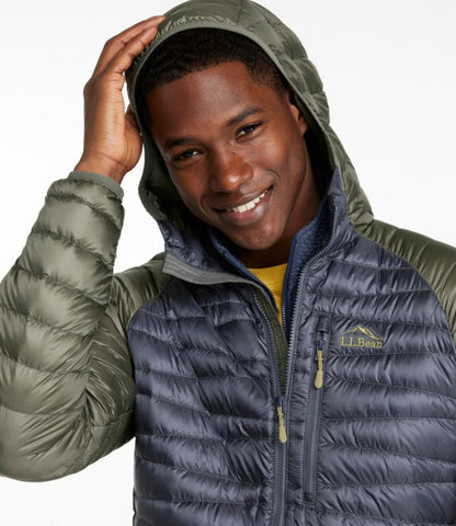 Men's Ultralight 850 Down Sweater Hooded Jacket - US 9629