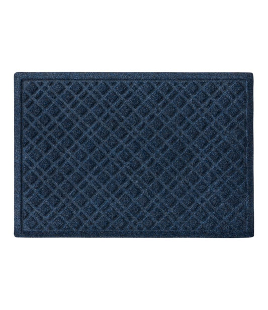 Heavyweight Recycled Waterhog Doormat, Plaid - US 0992