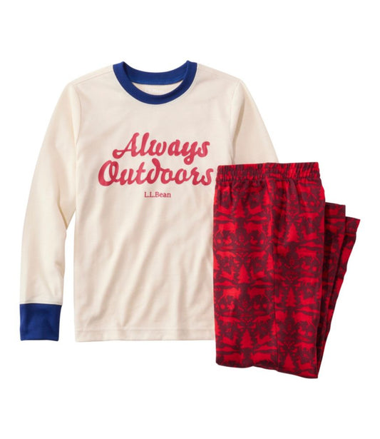 Kids' L.L.Bean Flannel Pajamas - US 0346