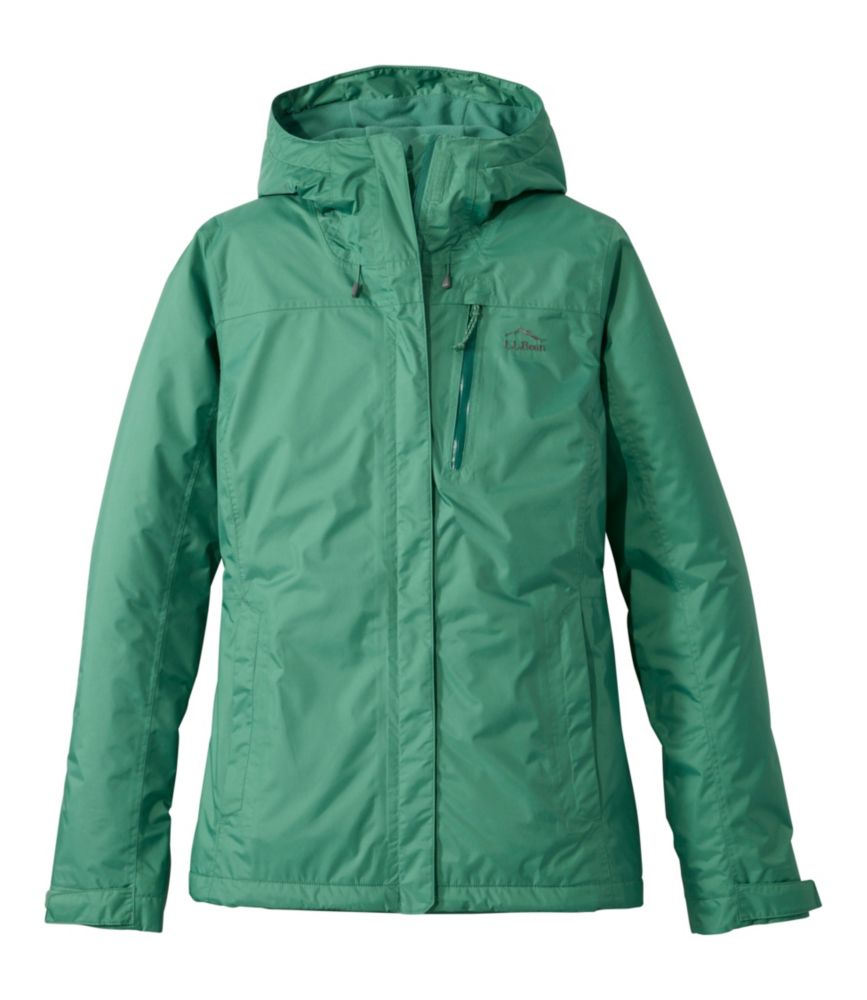 Women's Trail Model Rain Jacket, Fleece-Lined - US 2059