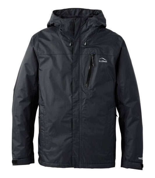 Men's Trail Model Rain Jacket, Fleece-Lined - US 4939