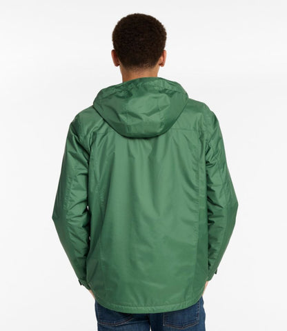 Men's Trail Model Rain Jacket, Fleece-Lined - US 5084