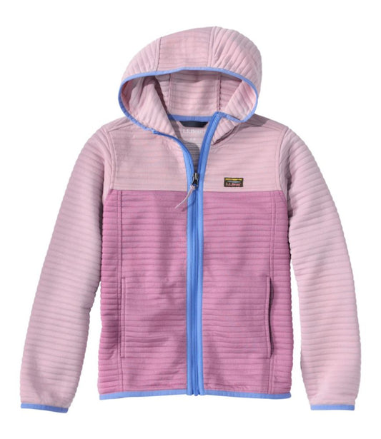 Kids' Airlight Full-Zip Hoodie, Colorblock - US 6922