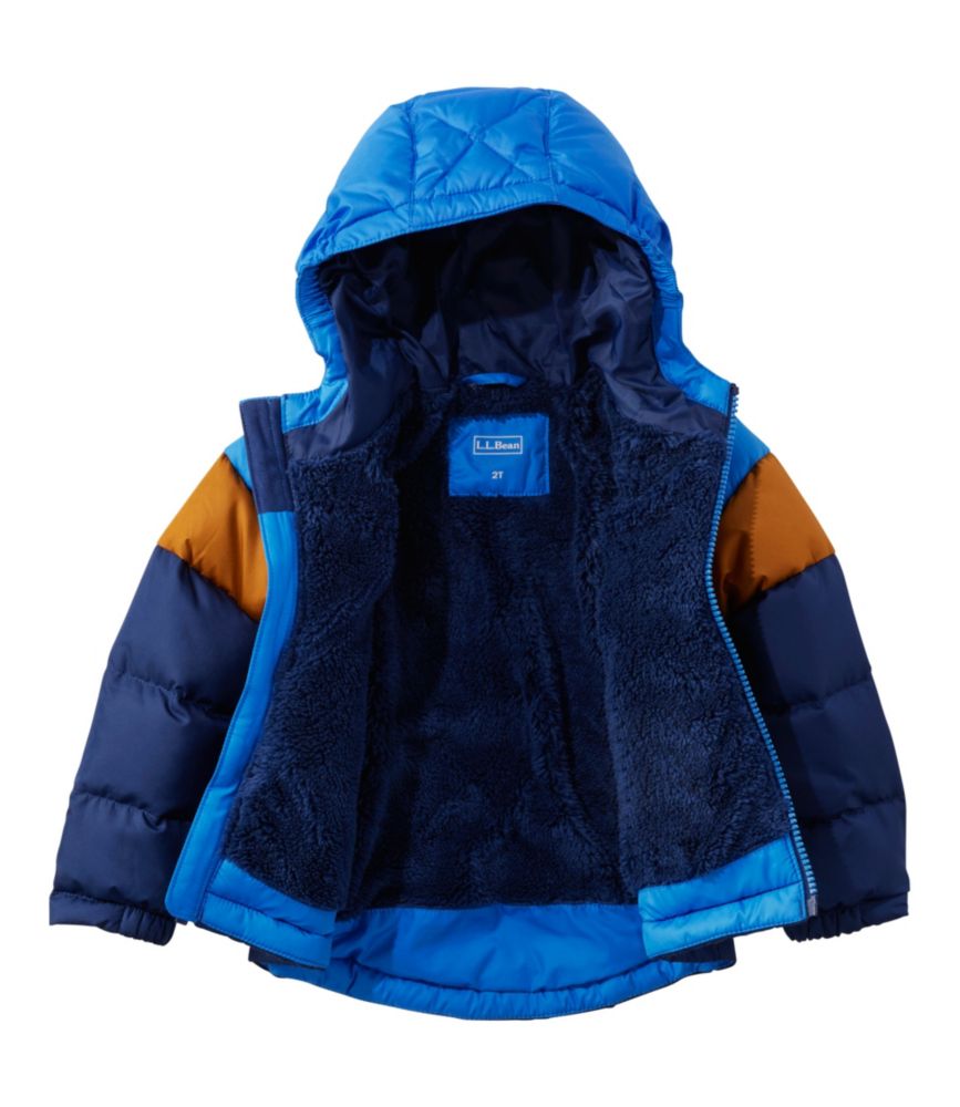Infants' and Toddlers' Bean's Down Jacket, Colorblock - US 3525