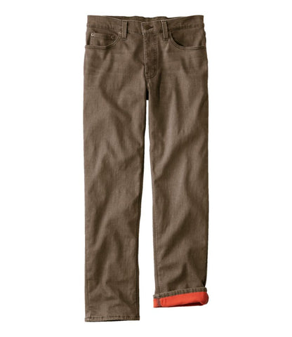 Men's BeanFlex® Jeans, Standard Athletic Fit, Fleece-Lined - US 3355